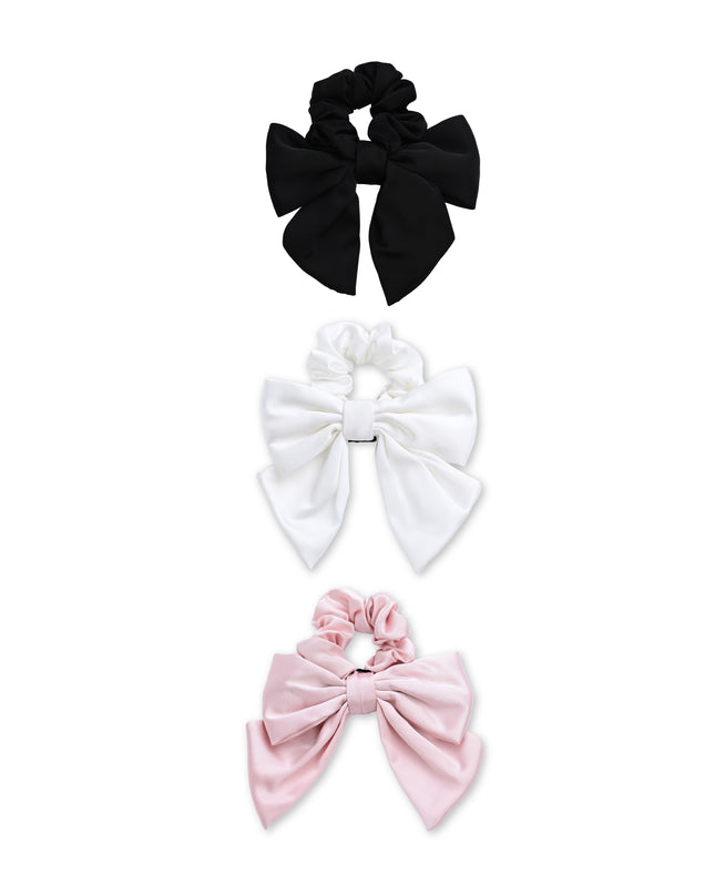 kids atelier mimi tutu Bow Accent Scrunchie Set