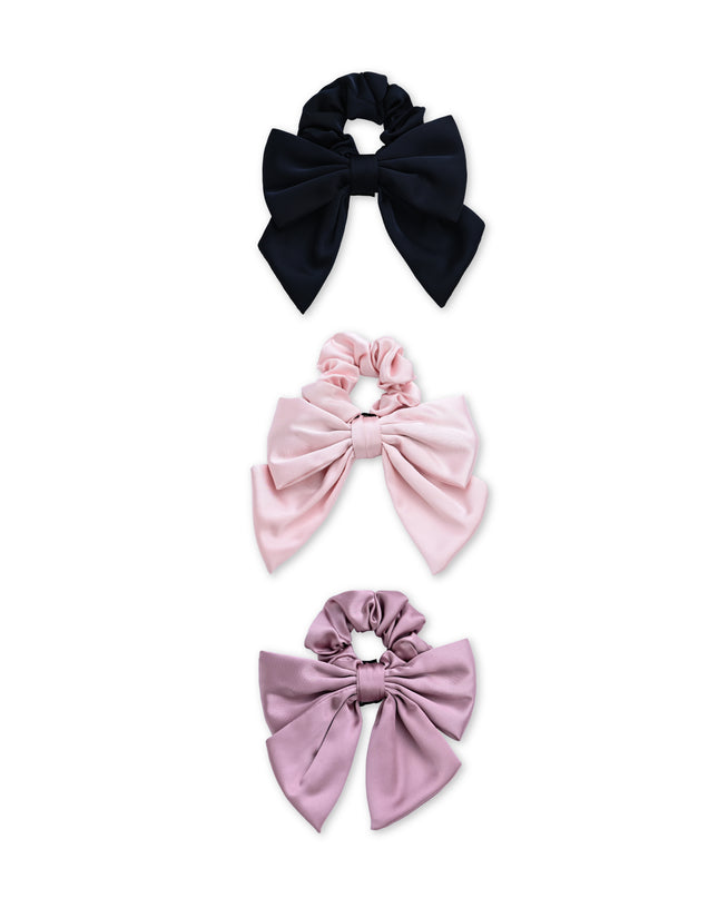 kids atelier mimi tutu Bow Accent Scrunchie Set