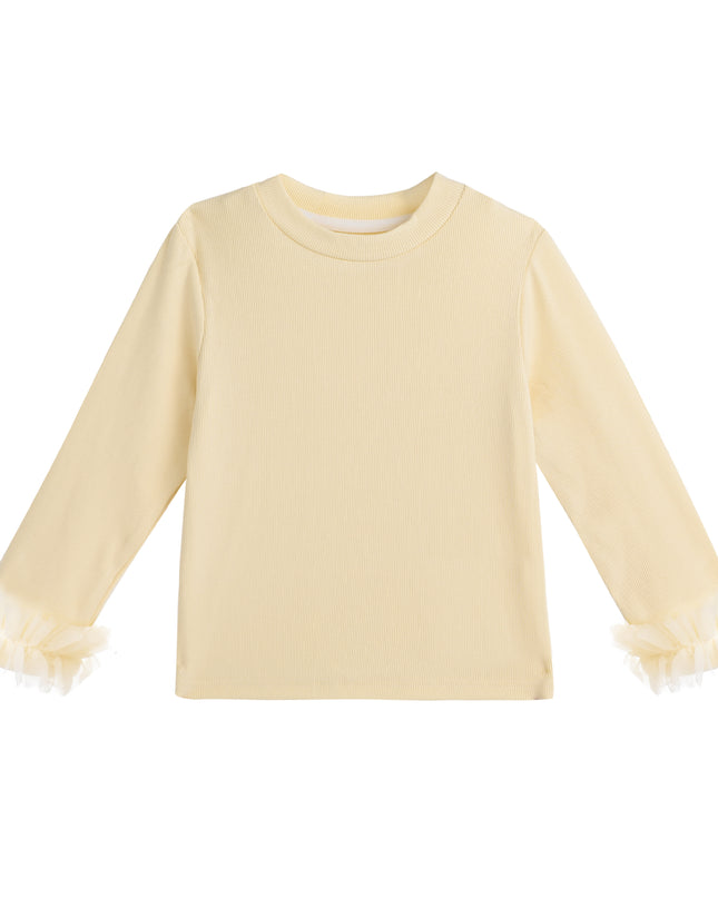 kids atelier mimi tutu Light Yellow Maura Sweetbow Dress Sets