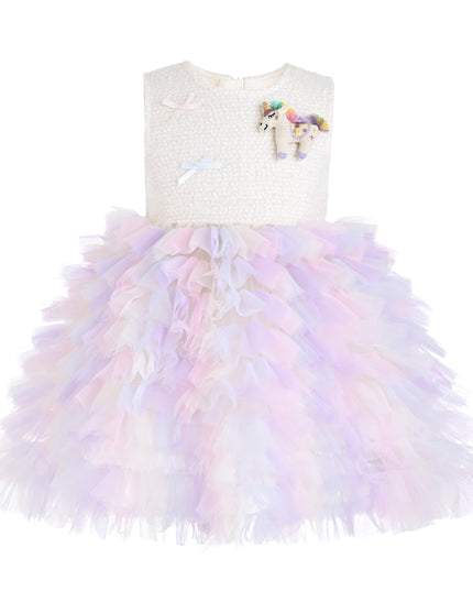 kids atelier mimi tutu Light Purple Annelise Fairy‑Twirl Dress Sets