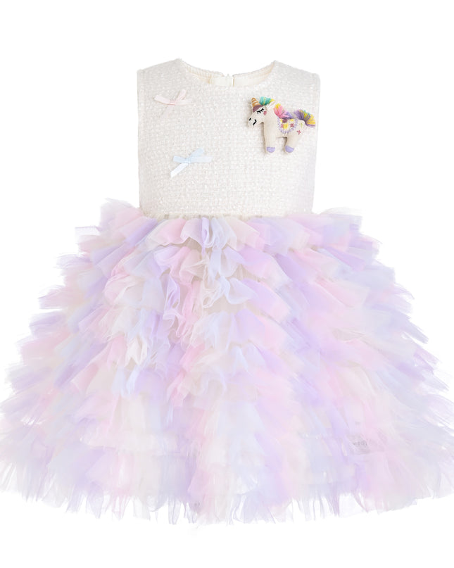 kids atelier mimi tutu Light Purple Annelise Fairy‑Twirl Dress Sets
