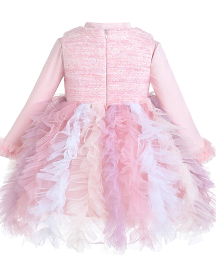 kids atelier mimi tutu Blush Pastel Emira Bow Dress Sets