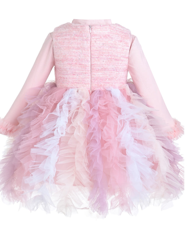 kids atelier mimi tutu Blush Pastel Emira Bow Dress Sets
