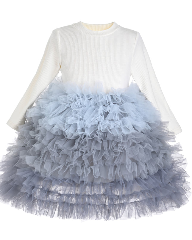 kids atelier mimi tutu Slate Blue Nola Daydream Dress Sets