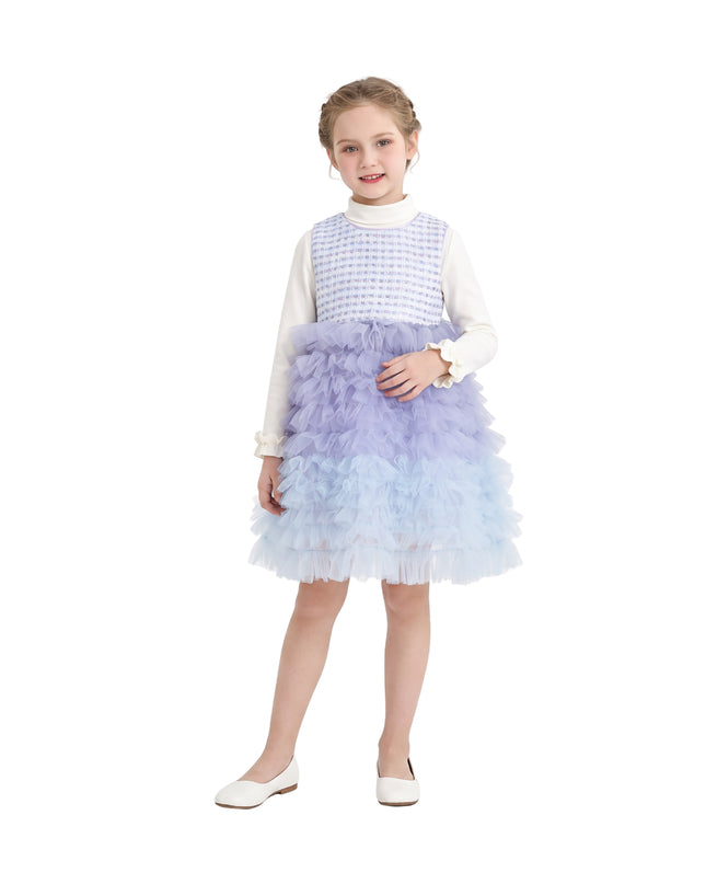 kids atelier mimi tutu Light Purple Lina Pixie‑Twirl Dress Sets