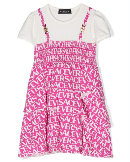 Versace-1002651-1A06466-2W310-DRESS VERSACE ON REPEAT KIDS JERSEY + JERSEY