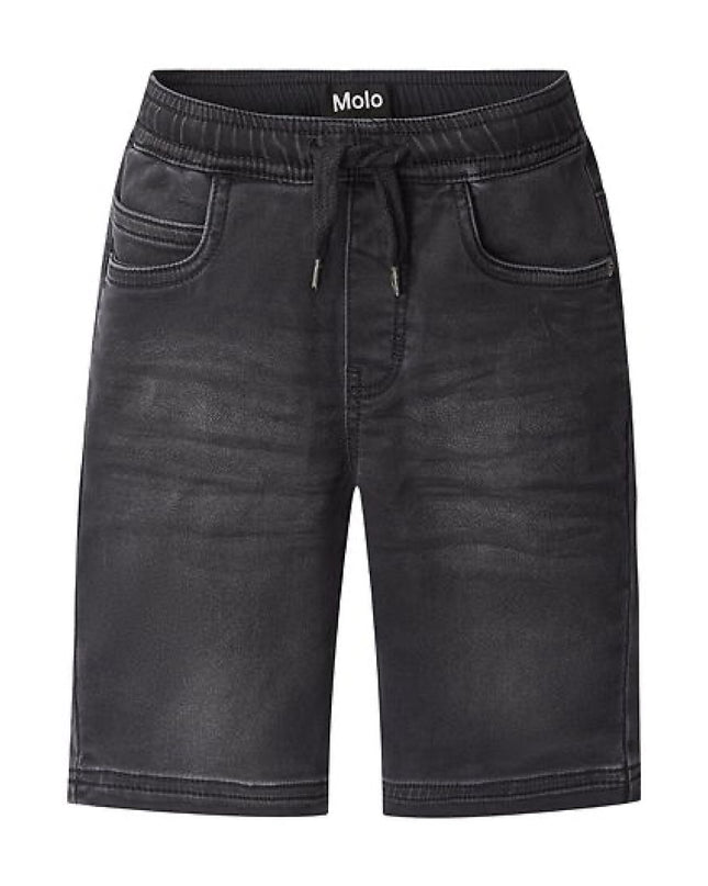 kids atelier molo Washed Black Ali Shorts
