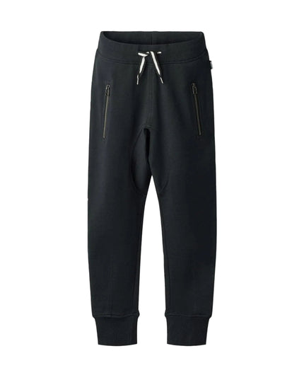 kids atelier molo Black Ashton Soft Pants