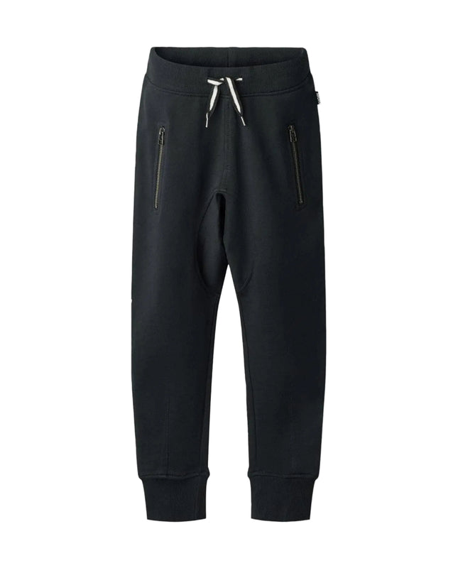 kids atelier molo Black Ashton Soft Pants