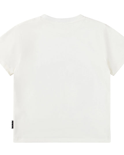 kids atelier molo Riley White Graphic T-Shirt