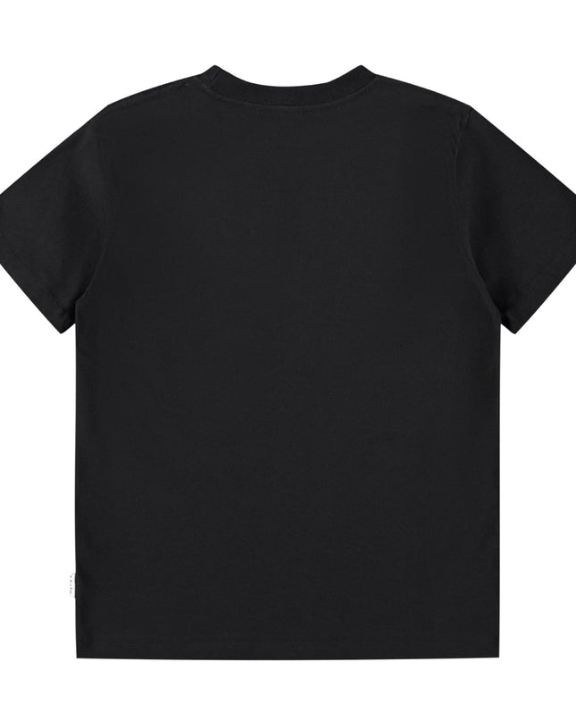 kids atelier molo Black Riley United Field T-Shirt