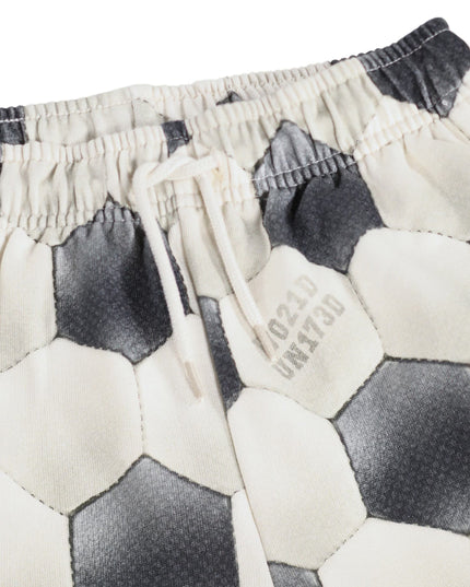 kids atelier molo Gray Adian Football Moon Shorts