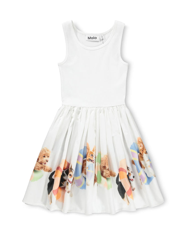 kids atelier Molo Cassandra Puppy Print Dress