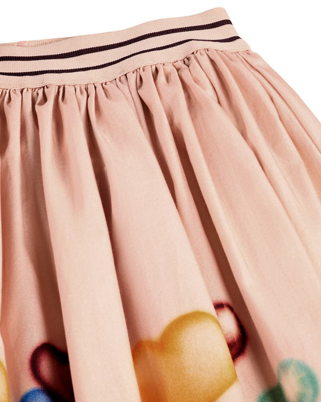 kids atelier molo Pink Brenda Colorful Hearts Skirt