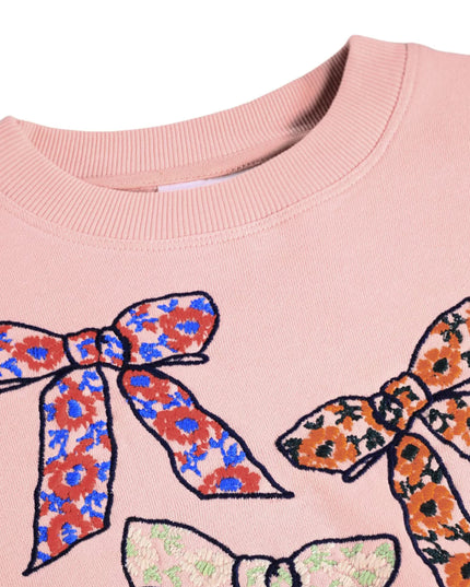 Kids atelier Molo Chunky Bow Marika Sweatshirt