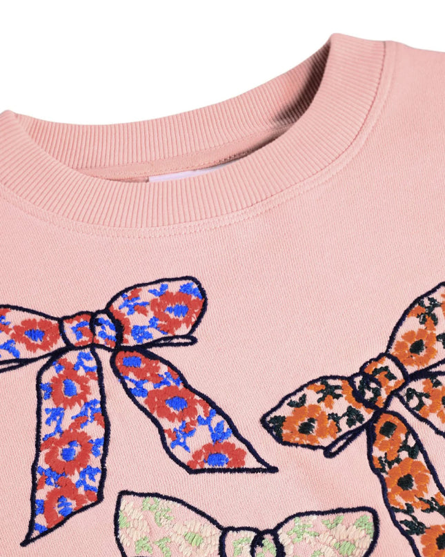 Kids atelier Molo Chunky Bow Marika Sweatshirt
