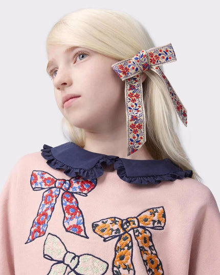 Kids atelier Molo Chunky Bow Marika Sweatshirt