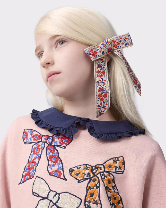 Kids atelier Molo Chunky Bow Marika Sweatshirt