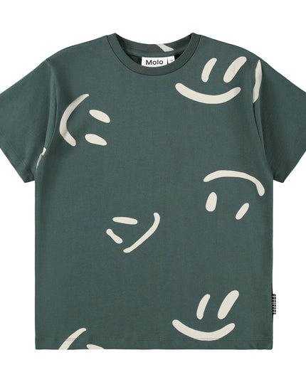 kids atelier Molo Riley Big Smiles Taxus T-Shirt