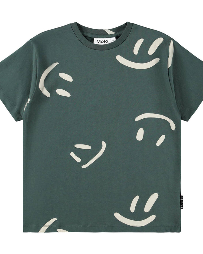 kids atelier Molo Riley Big Smiles Taxus T-Shirt