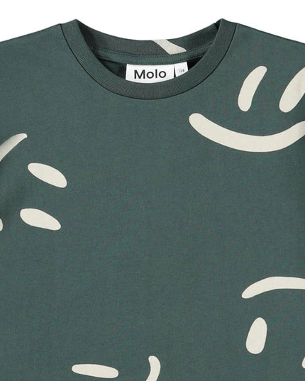 kids atelier Molo Riley Big Smiles Taxus T-Shirt