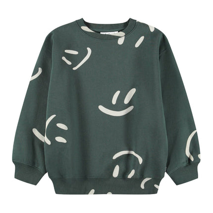 kids atelier Molo Monti Big Smiles Taxus Sweatshirt