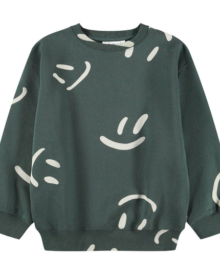 kids atelier Molo Monti Big Smiles Taxus Sweatshirt