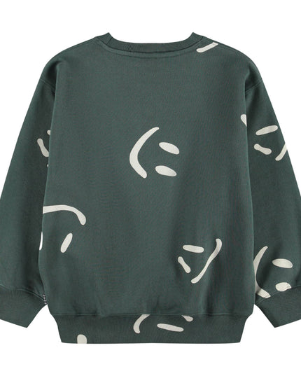 kids atelier Molo Monti Big Smiles Taxus Sweatshirt