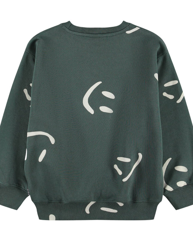 kids atelier Molo Monti Big Smiles Taxus Sweatshirt