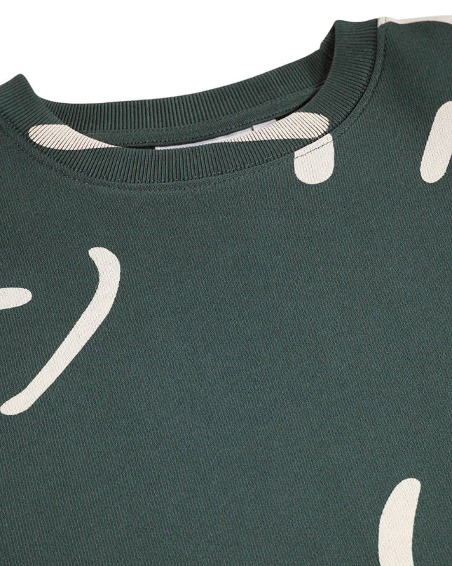 kids atelier Molo Monti Big Smiles Taxus Sweatshirt