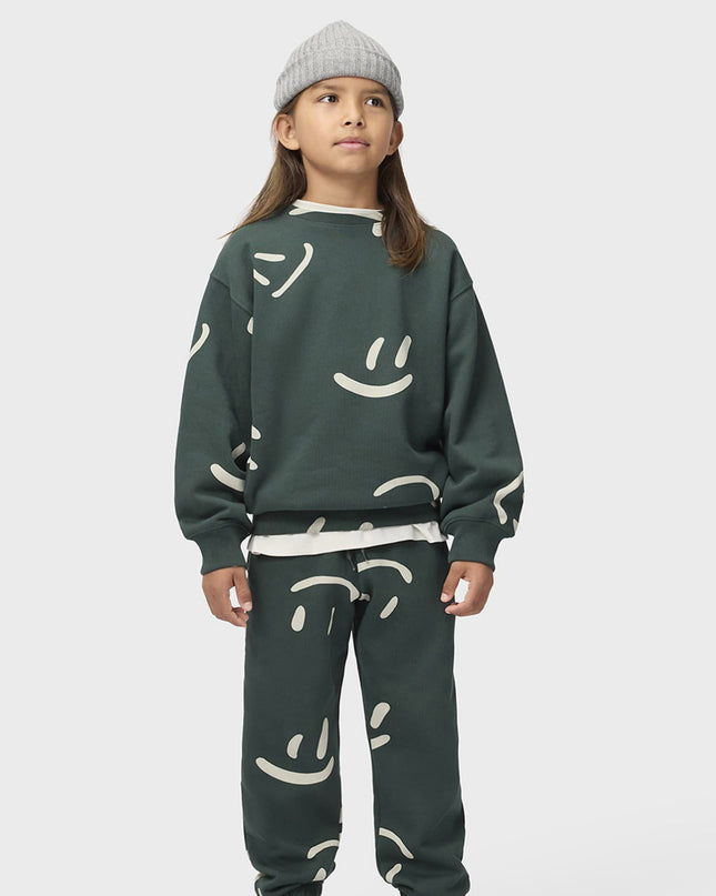 kids atelier Molo Monti Big Smiles Taxus Sweatshirt
