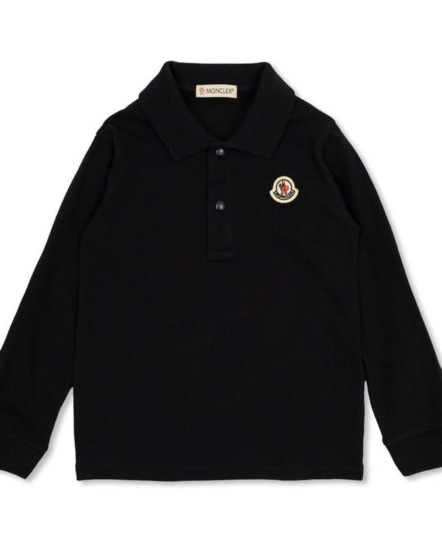 Navy Long Sleeve Polo