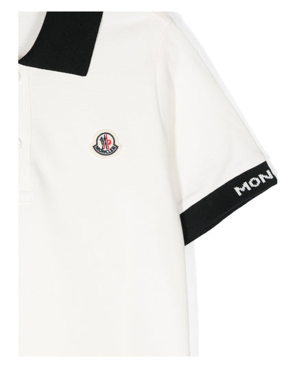 White Cotton Polo Shirt