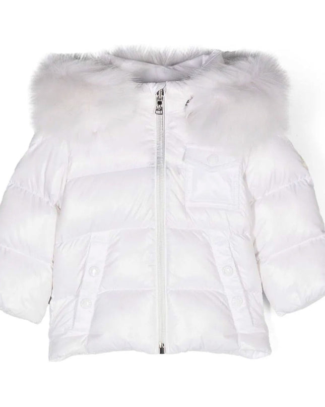 White Puffer Coat