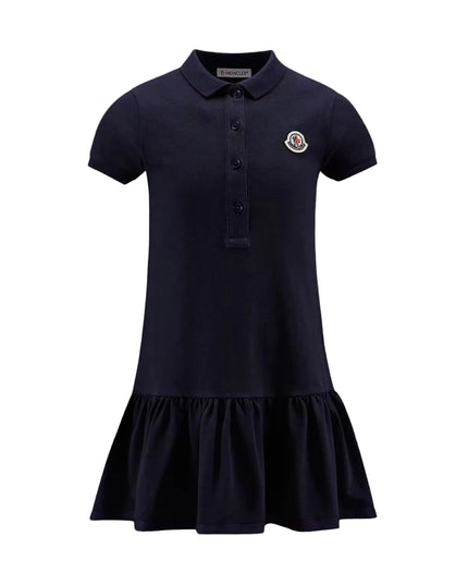 kids atelier moncler Medium Blue Logo Dress