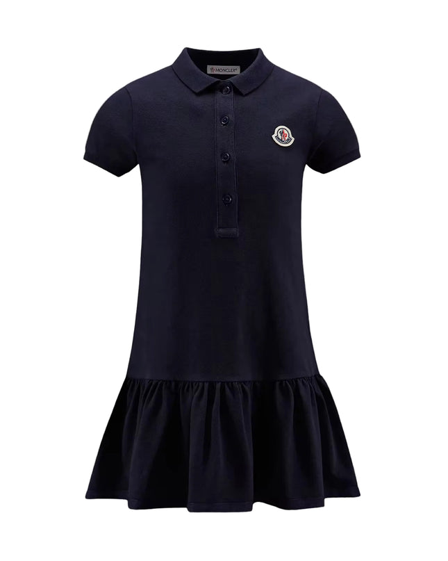 kids atelier moncler Medium Blue Logo Dress