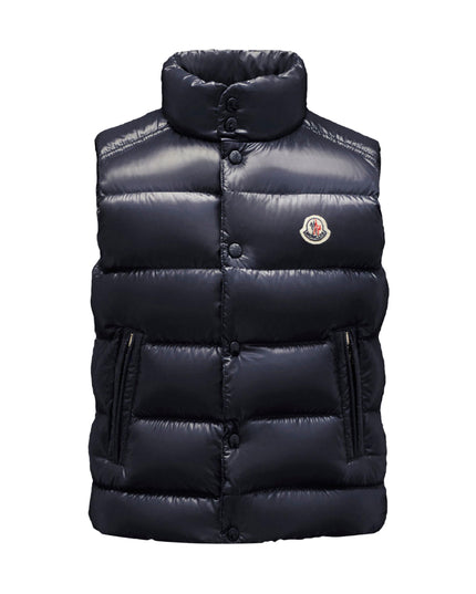 kids atelier moncler Navy Blue Tib Down Gilet