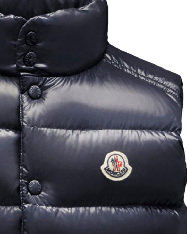 kids atelier moncler Navy Blue Tib Down Gilet