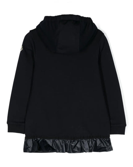 kids atelier moncler Navy Blue Sweatshirt Dress