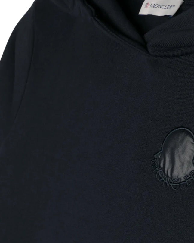 kids atelier moncler Navy Blue Sweatshirt Dress