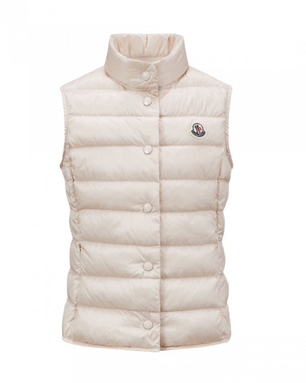 kids atelier moncler Light Pink Liane Packable Down Vest