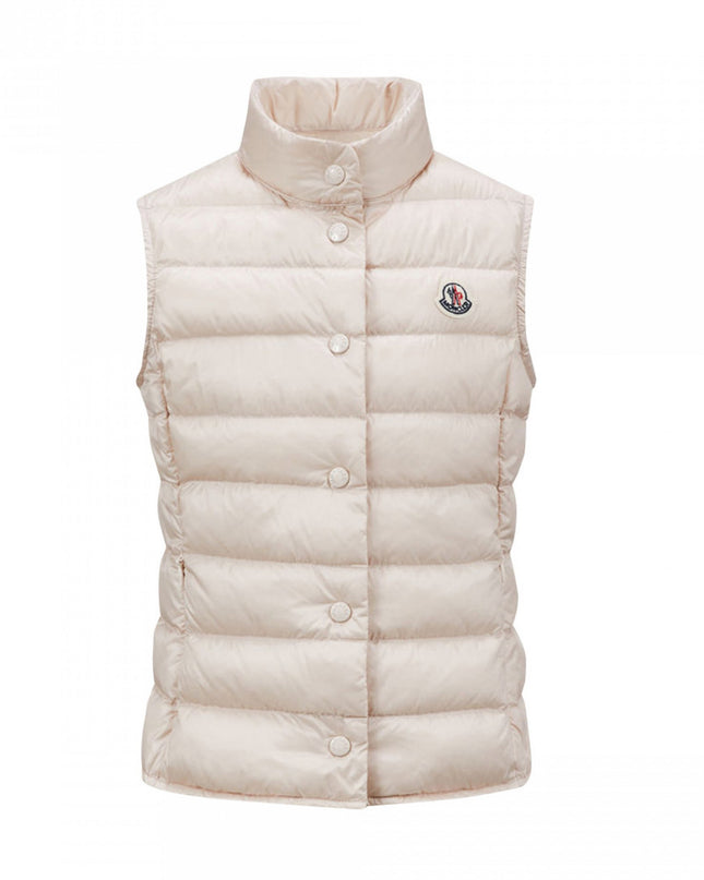 kids atelier moncler Light Pink Liane Packable Down Vest
