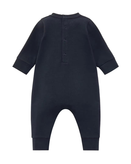 kids atelier moncler Logo Cotton Baby Grow One-Piece