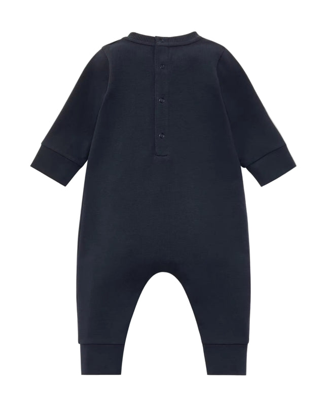 kids atelier moncler Logo Cotton Baby Grow One-Piece