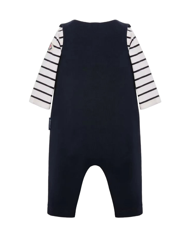 kids atelier moncler Striped Cotton Set