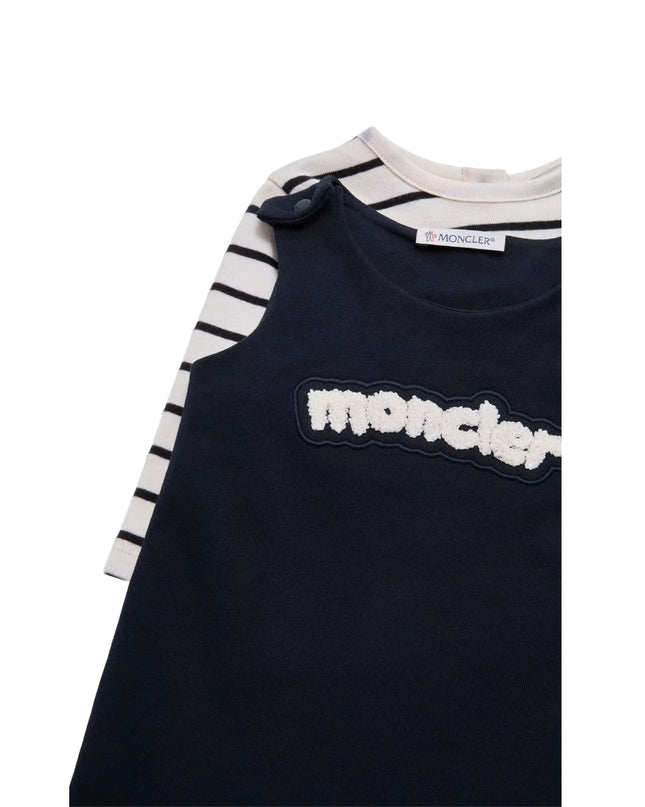 kids atelier moncler Striped Cotton Set