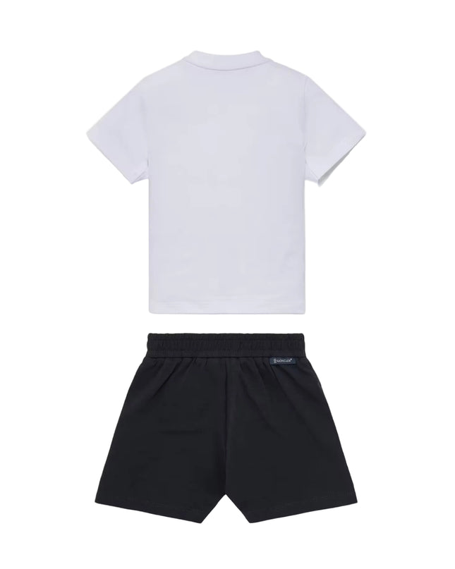 kids atelier moncler Logo Cotton Set
