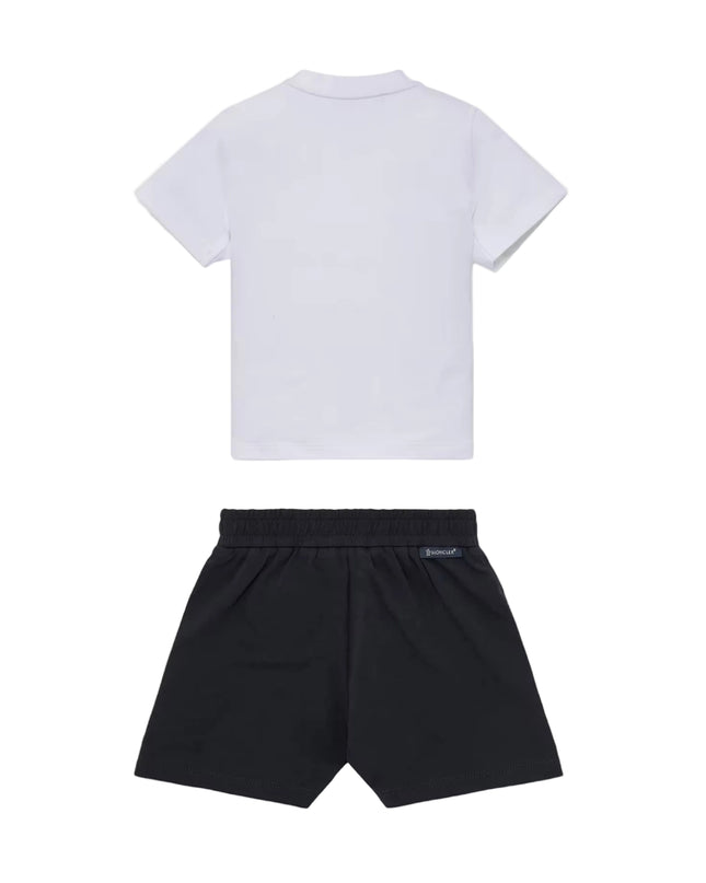 kids atelier moncler Logo Cotton Set