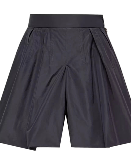 kids atelier Pleated Taffeta Shorts