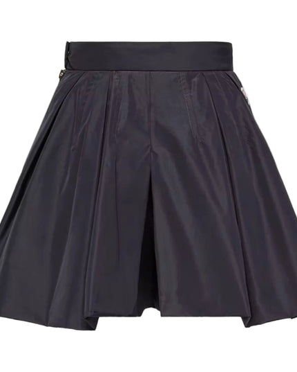 kids atelier Pleated Taffeta Shorts